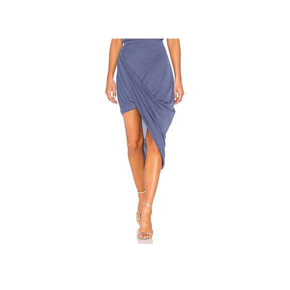 (NWT) 1. State / REVOLVE Asymmetric Wrap Skirt - Picture 2 of 10